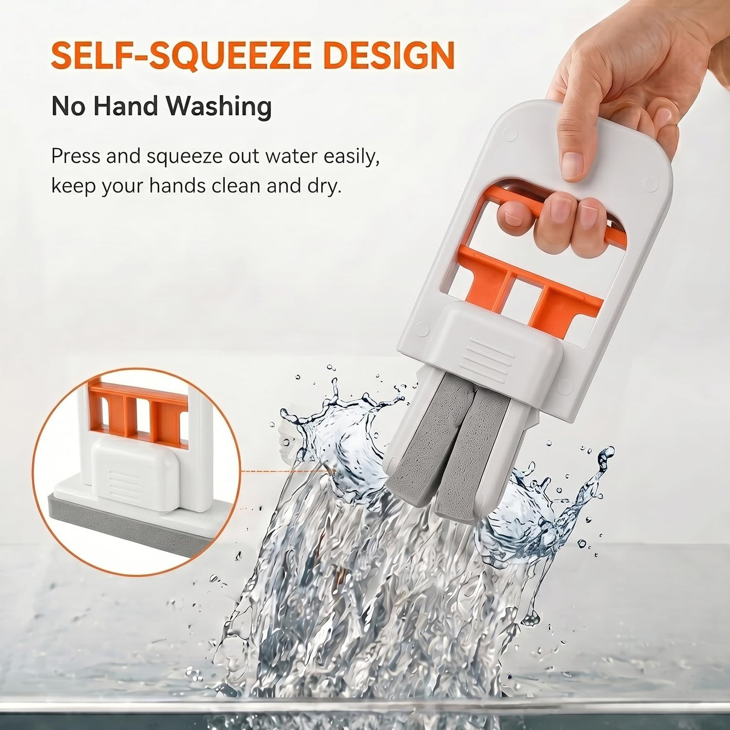 Mini Foldable Sponge Mop